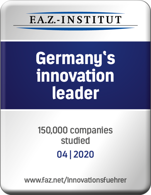 FAZ Siegel Germany's Innovation Leader April 2000